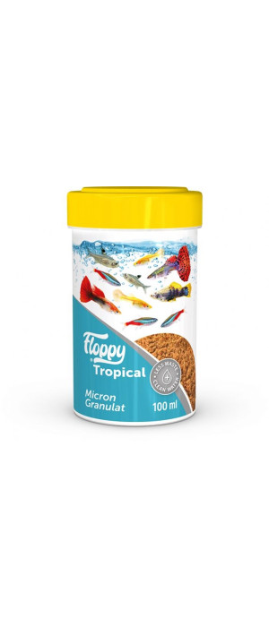 FLP016-FLOPPY TROPICAL MICRON GRANULAT 100ML FLP016-FLOPPY TROPICAL MICRON GRANULAT 100ML